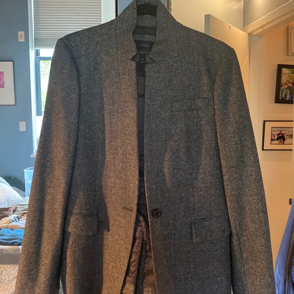 J Crew Regent Blazer in Grey size 10